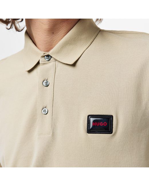 HUGO Natural Dereso Polo Shirt for men