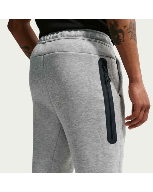 Nike Gray Tech Fleece Joggers for men