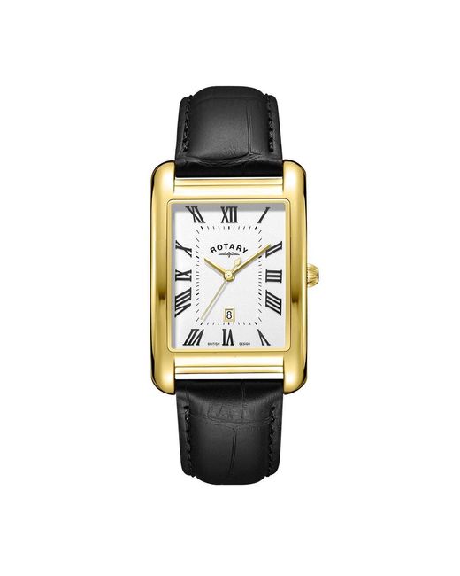 Rotary Black Dress Watch for men
