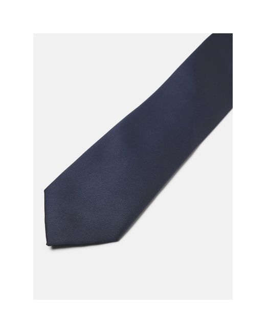 Jack & Jones Blue Solid Tie for men