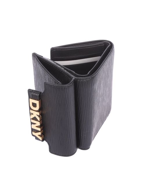 DKNY Metallic Avril Tri-Fold Wallet