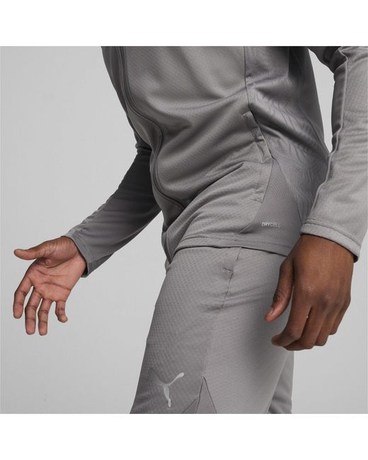 PUMA Gray Performance Moisture-Wicking Training Jacket for men