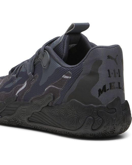 PUMA Blue Mb.03 Lo Team Basketball Trainers for men