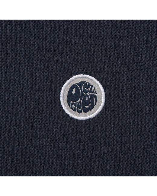 Pretty Green Blue Plain Polo for men