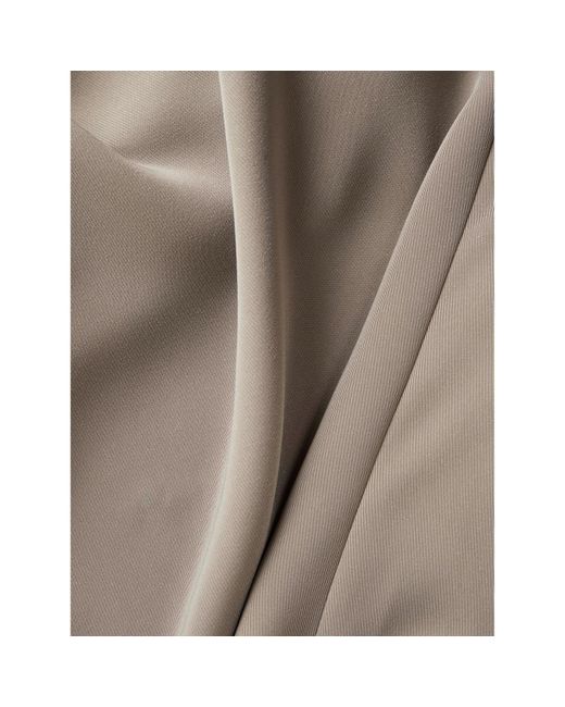 JJXX Gray Poppy High-Waisted Straight Leg Trousers
