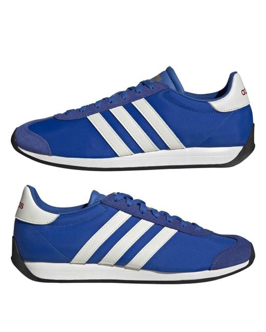 Adidas Blue Runvista Road Running Shoes for men