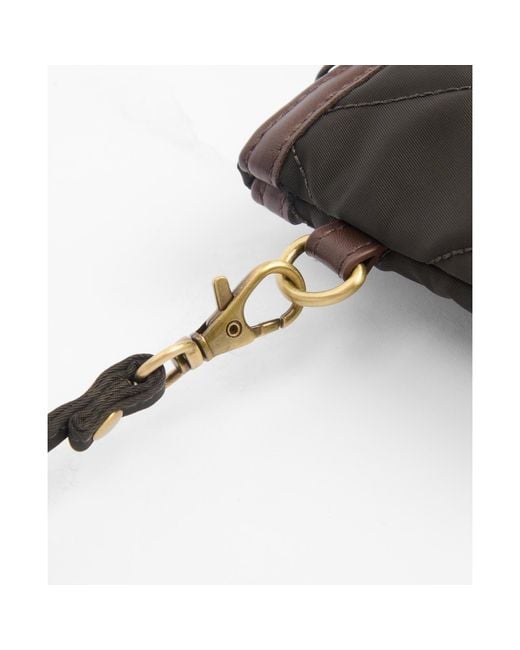 Barbour Black Quilted Tote Bag