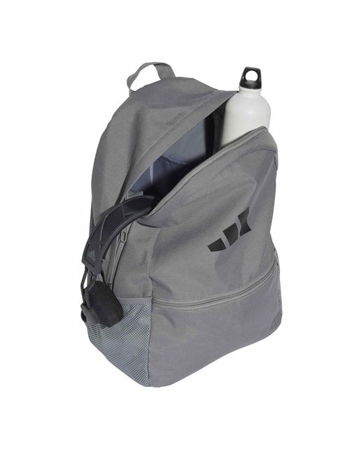Adidas Gray Backpack With Pencil Case