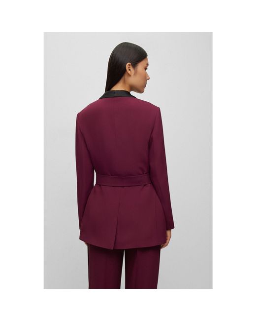 Boss Red Lightweight Half Zip Blazer