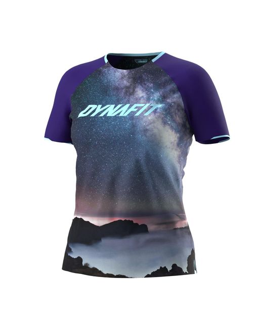 Dynafit Blue Short Sleeve T-Shirt