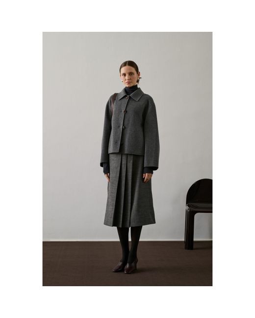 Soeur Gray Pea Coat