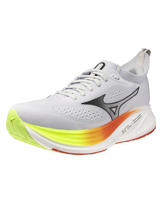 Mizuno White Neo Zen 2 Road Running Shoes for men