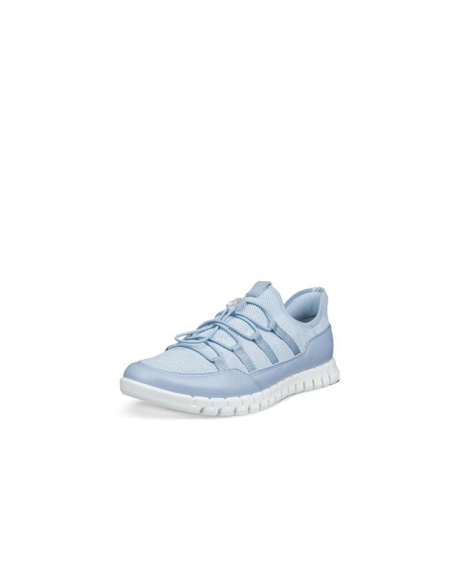 Ecco Blue Low-Top Trainers