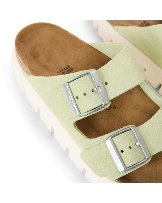 Birkenstock White Bstk Arizona Chunky Le 64