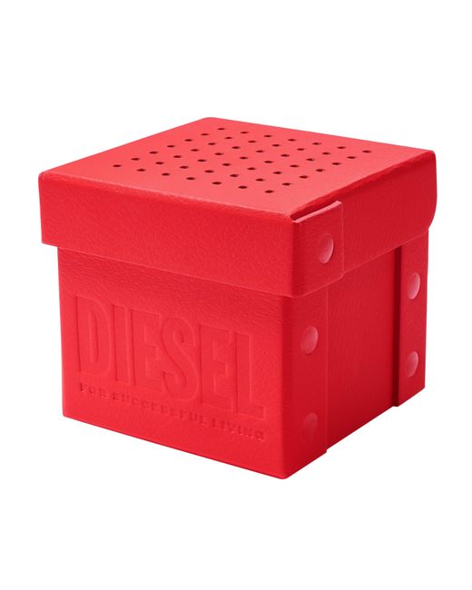 DIESEL Metallic D-Sruptor Three-Hand Stainless Steel Watch