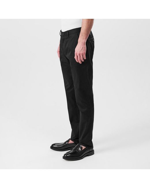 Dolce & Gabbana Black Cotton Trousers for men