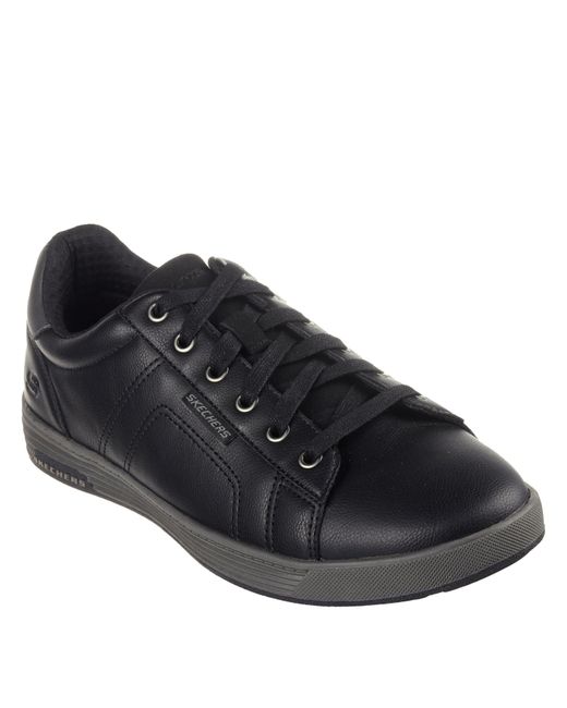 Skechers Black Cavell Court Classic Trainer for men