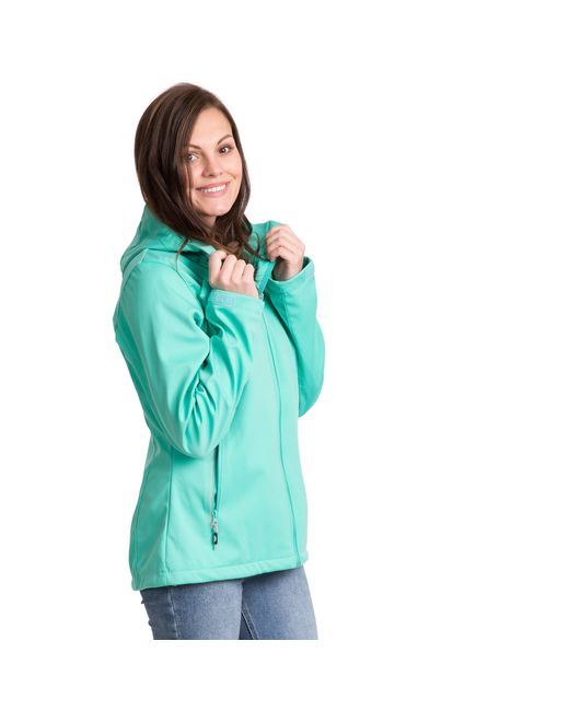 Trespass Blue Marsa Weather-Resistant Lightweight Softshell Jacket