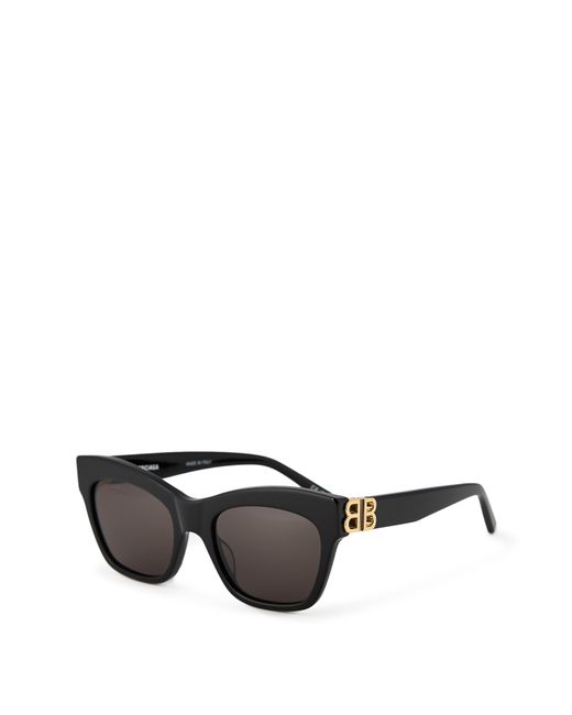 Balenciaga Gray Cat Eye Sunglasses
