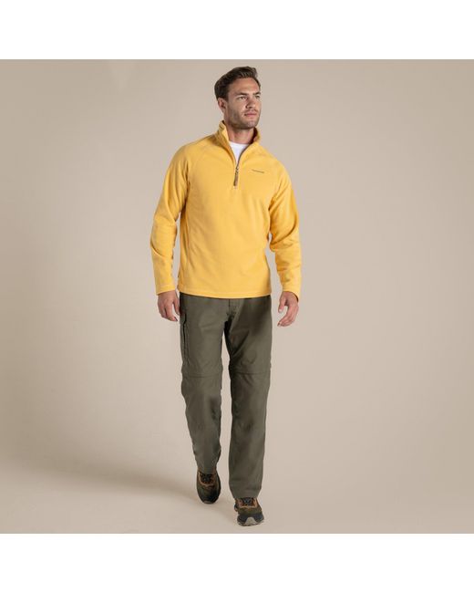 Craghoppers Gray Kiwi Convertible Water-Repellent Trousers for men