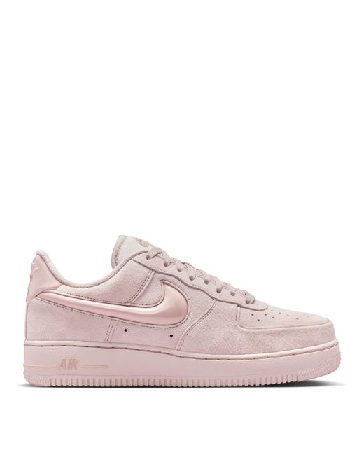 Nike Pink Air Force 1 07 Trainers
