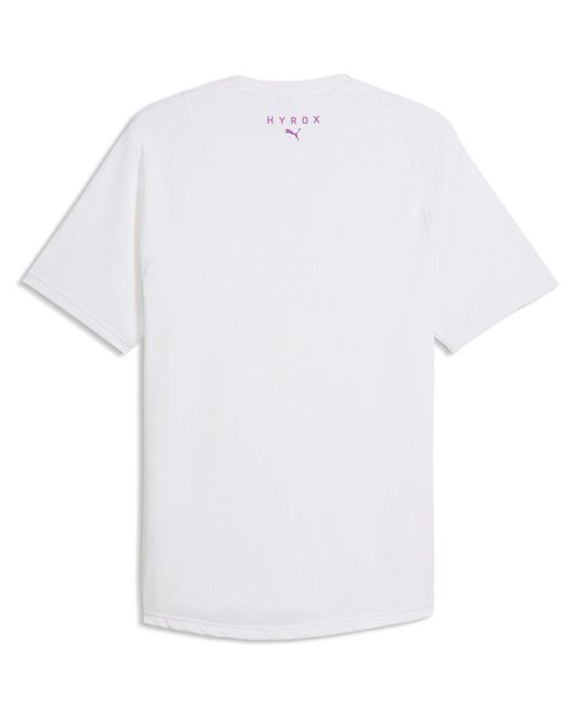 PUMA White Hyrox Dryelite Training T-Shirt for men