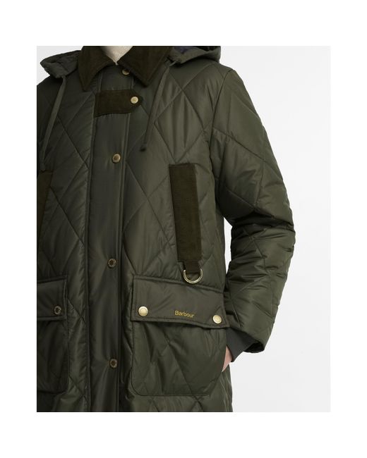 Barbour Green B.Li Rudson Qlt Jkt Ld64