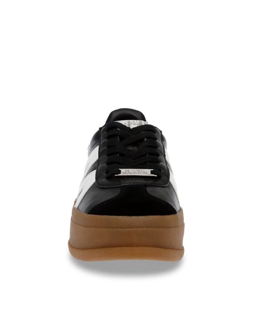 Steve Madden Brown Opponent Low Top Trainers