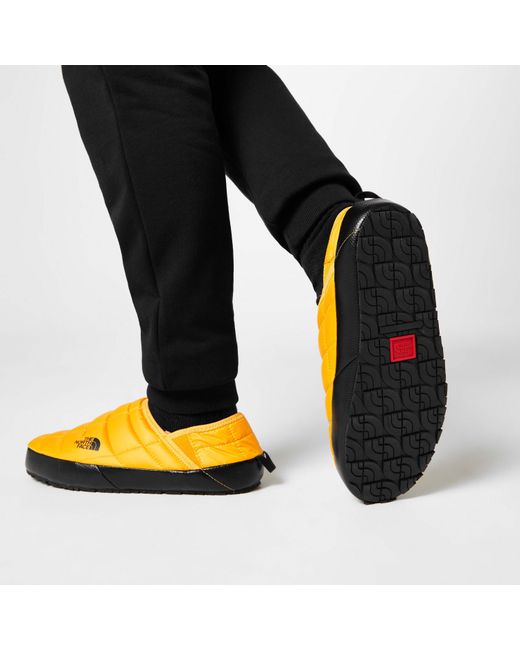 The North Face Yellow Thermoball V Traction Winter Mules for men