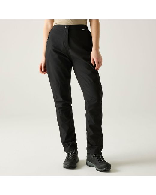 Regatta Black Highton Waterproof Overtrouser (Regular)
