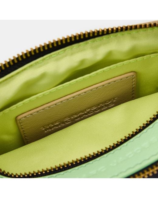 Marc Jacobs Green Cblck Snapshot Shoulder Bag