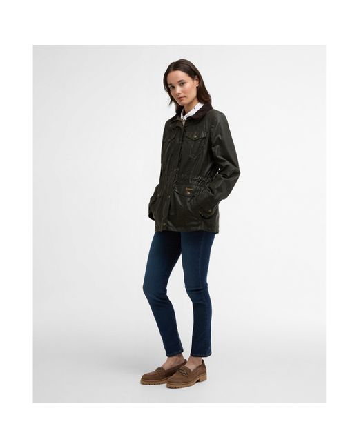 Barbour Black Summer Sapper Waxed Jacket