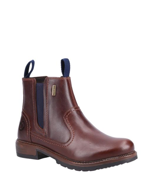 Cotswold Brown Laverton Ankle Boot