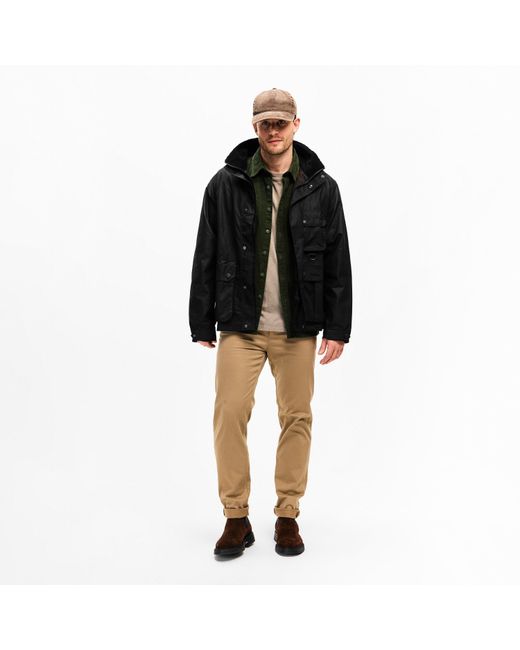 Barbour Blue Re Util Bedale Re-Engineered Waxed Jacket for men