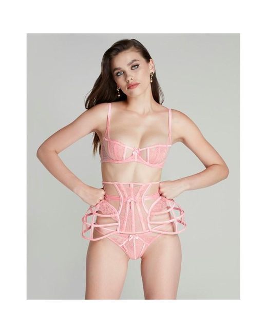 Agent Provocateur Pink Rozlyn Waspie