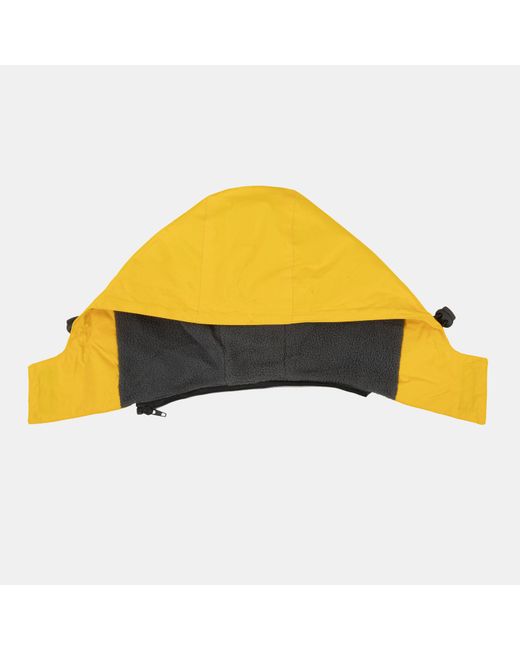 Gelert Yellow Fleece Lined Windproof Detachable Hood Parka for men