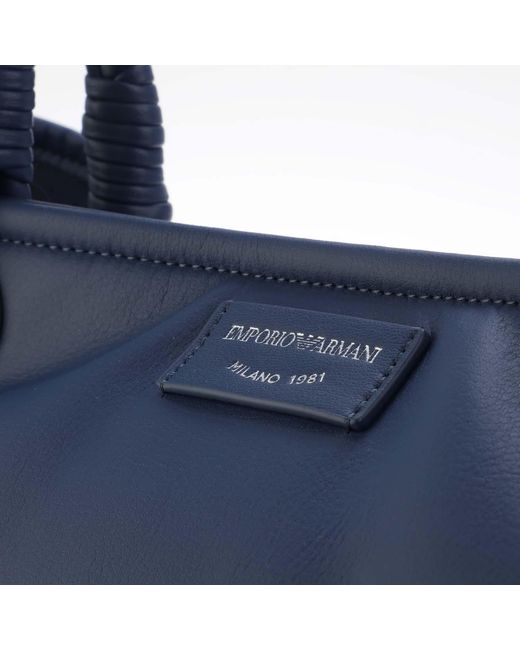 Emporio Armani Blue Shopping Bag