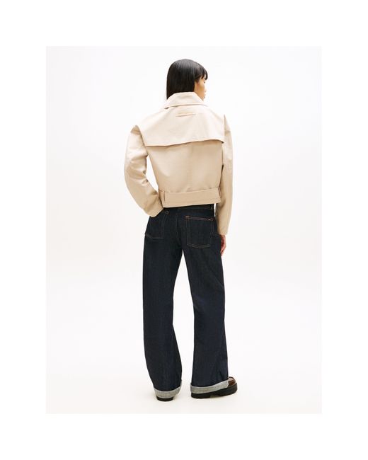 Tommy Hilfiger Natural Trench Coat