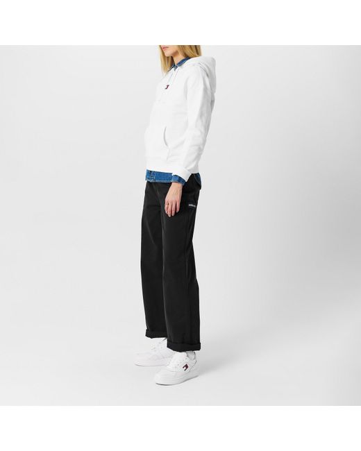 Tommy Hilfiger White Essential Retro Basketball Trainers