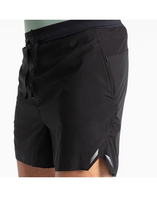 Dare 2b Black Accelerate 5 Inch Fitness Shorts for men
