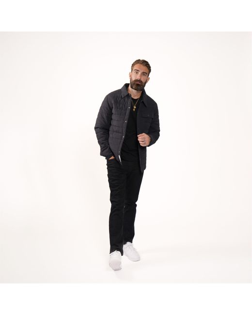 Firetrap Black Rom Straight Leg Jeans for men