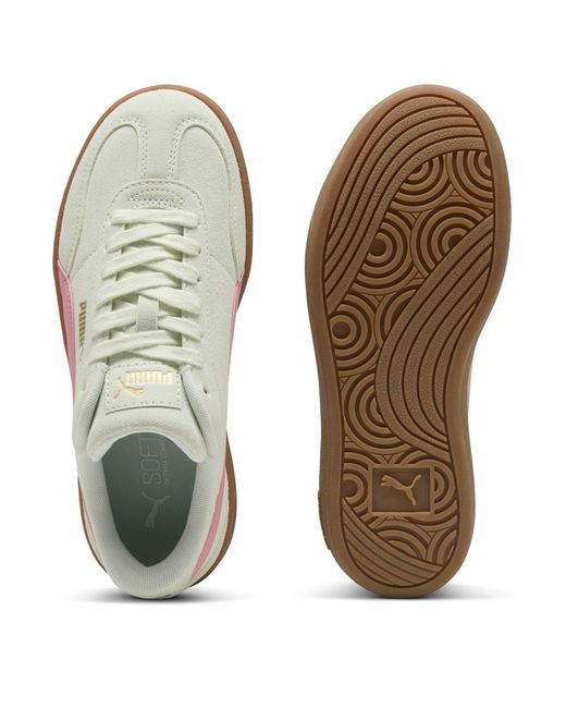 PUMA White Club Era Ii Platform Trainers