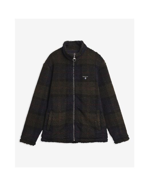 Barbour Black B.Li Tartan Fleece Sn64 for men