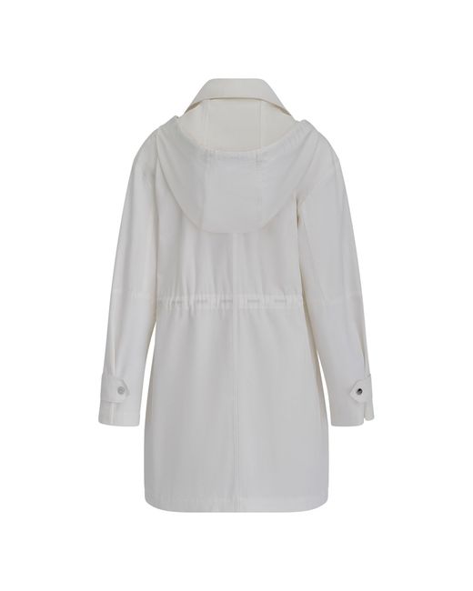 DKNY Gray Rain Anorak Jacket