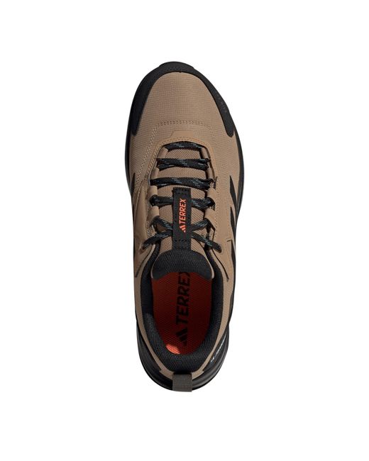 Adidas Brown Terrex Anylander Rain.Rdy Hiking Shoes for men