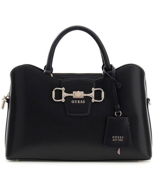 Guess Black Jane Satchel
