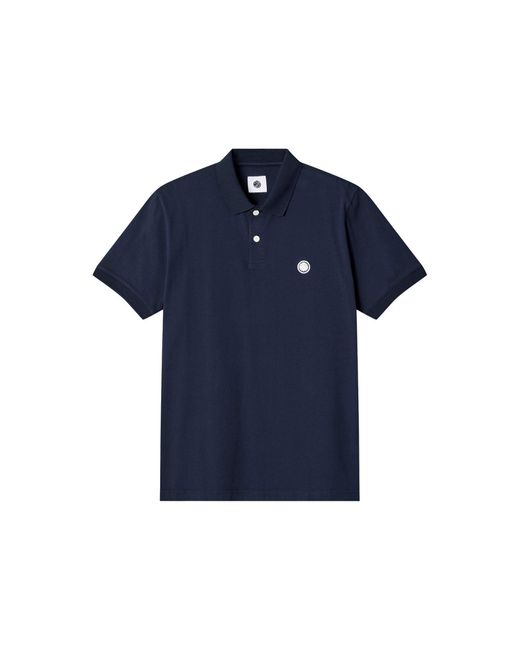 Pretty Green Blue Pretty Jerry Jersey Polo Shirt for men