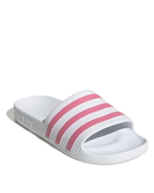Adidas Pink Adilette Aqua Slide