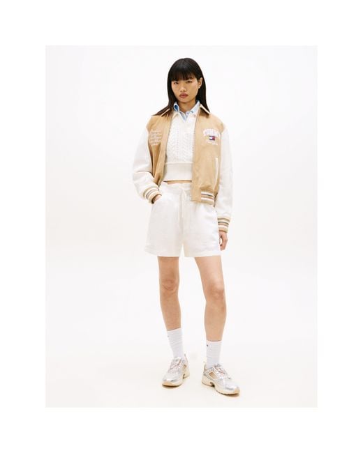 Tommy Hilfiger White Chino Shorts