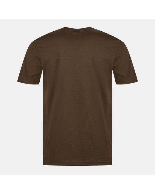 Lyle & Scott Brown Basic Logo T Shirt for men